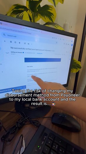 𝐓𝐚𝐤𝐢𝐧𝐠 𝐭𝐡𝐞 𝐥𝐞𝐚𝐩 𝐰𝐚𝐬 𝐰𝐨𝐫𝐭𝐡 𝐢𝐭! 💪 We changed our disbursement method from Payoneer to our local PH bank account and it worked smoothly! Mas mabilis, mas convenient, at mas mababa pa ang fee. #Amazon #AmazonSeller #AmazonFBM #OnlineArbitrage #AmazonBusiness #AmazonJourney #EcommercePH #FilipinoSellers | DepEd to Amazon Real Quick