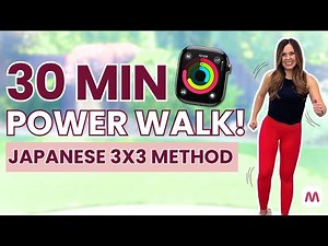 30 MIN Japanese 3x3 Walking Workout | BURN FAT & LOSE BELLY FAT Fast (At Home)