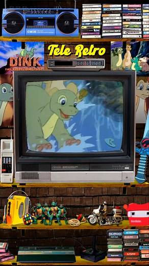 Dink el pequeño dinosaurio(1989) #nostalgia #animación #60s #70s #80s #90s #retro #teleretro #cartoon | teleretrocol