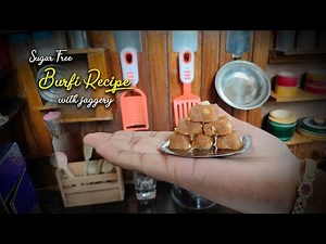 Sugar Free Sweet Burfi with Jaggery | Indian Sweets | Chota Cookhouse