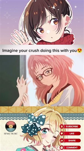 The Girl I Like Forgot Her Glasses ❤️ Wholesome Anime Edit #anime #shorts