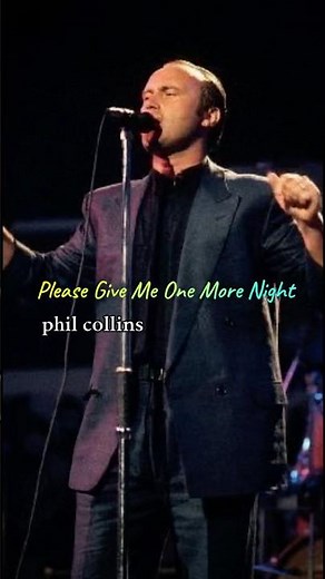 One More Night – Phil Collins (Lyrics) | Classic 80s Soft Rock Ballad