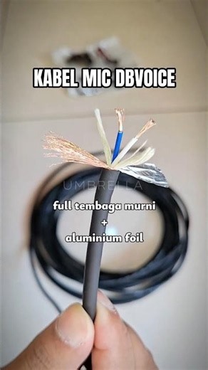 kabel microphone dBvoice cbl-100 👍🏻 #kabelmicrophone
