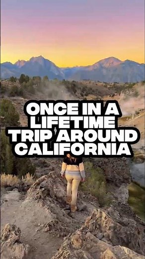 Epic California Road Trip 🚙 12-Day Itinerary Waterfalls, Beaches & Mountains! #bucketlist #roadtrip