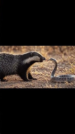 🦡 Honey Badger vs Venomous Snake – Who Will Win?
