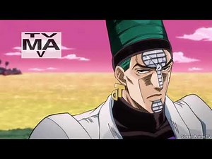 Jojo's Bizarre Adventure (Stardust Crusaders) Young D'arby Reveals His Stands Power (English Dubl