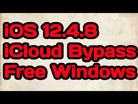 iOS 12.4.8 icloud bypass Free iPhone 6 iOS 12.4.8 icloud bypass all iPhone iOS 12.4.8 Bypass Windows
