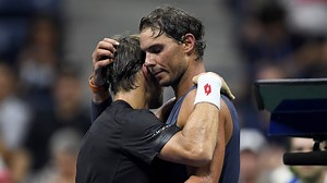 Rafael Nadal advances as David Ferrer retires