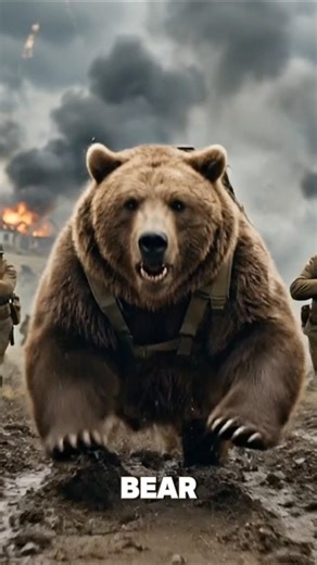 Wojtek Bear who went to war #wojtekbear #worldwar2