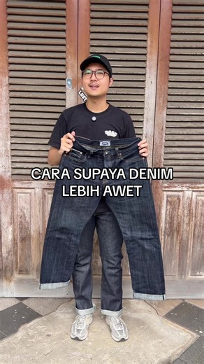 Karena harga denim lumayan, ada baiknya kita bikin denim jadi lebih awet dan bisa dipake lebih lama.🤝