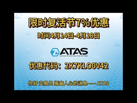 ATAS限时复活节活动7%优惠折扣 4月14日-4月18日