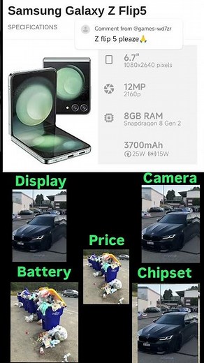 Samsung Z Flip 5 Review #smartphone