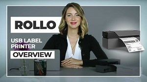 Rollo Thermal Label Printer - USB Model Overview