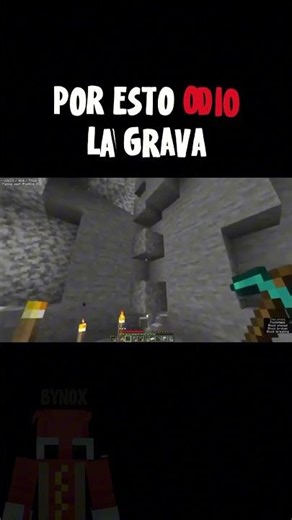 Odio la Grava de MineCraft!!!