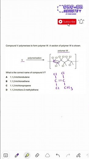 How to Identify the Monomer From an Addition Polymer Structure | AS Level | Conquer Chemistry