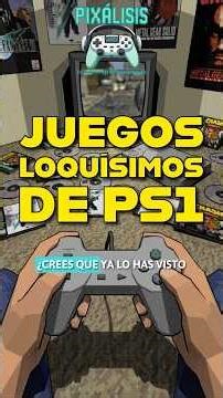 Los videojuegos MÁS RAROS y LOCOS de PS1 🤯 #ps1 #playstation #retrogaming