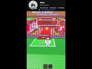 BIRTHDAY STREAM ( STEAL A BRAINROT)