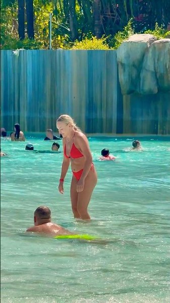🇹🇭Andamanda Water Park Phuket Swimming Pool Summer Day 14🐳 #andamandawaterpark #swimmingpool