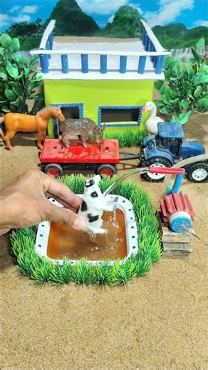 diy tractor video mini water pump science project #diykisanfarm #tractor​ #youtubeshorts 498