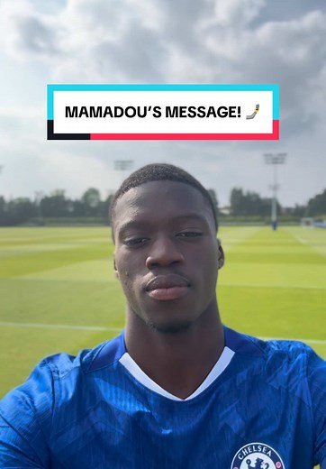 A message from Mamadou! 📩 #CFC #ChelseaFC | mamadou
