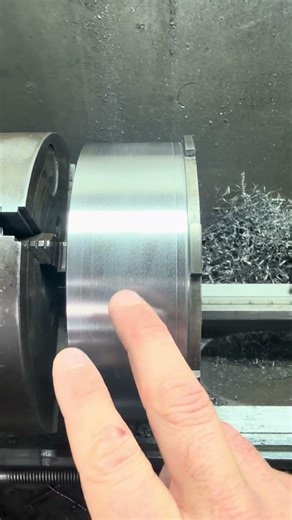 Cleaning up some transmission parts. #machineshop #transmission #fyp #chevy #lathe