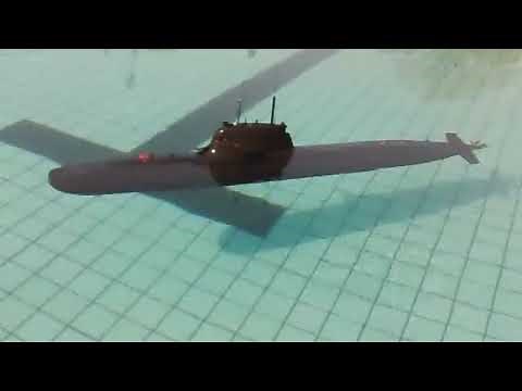 Arkmodel 1/48 Germany U31 212A Type AIP Submarine Diving and Floating