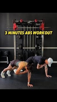 3-Minute Abs Workout at Home - Follow Along!