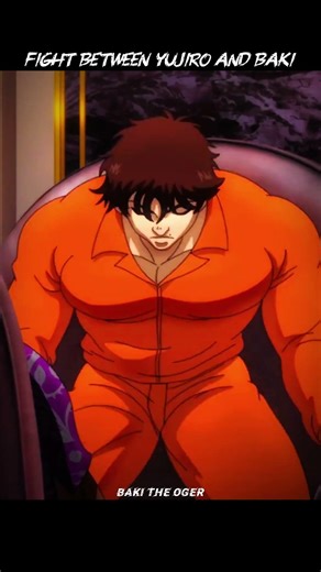 fight between yujiro and baki #baki #hanma #yujirohanma #anime #viralshorts #trendingshorts