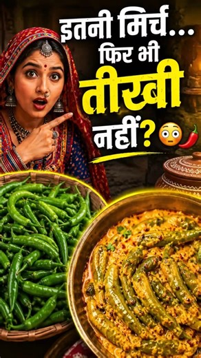 This Forgotten Rajasthani Chili Recipe Is Actually Incredible #authentic #spicy #foodie