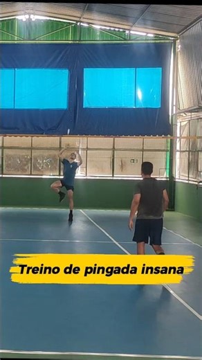 Treino de Pingada na Peteca | 2 horas de treino em 40 segundos