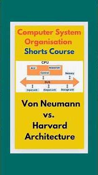 Von Neumann vs. Harvard Architecture