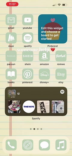 i was tryna add a new pinterest widget which didn't work so i tried to fix it and accidentally ruined all of them trying to fix that one 😔😔