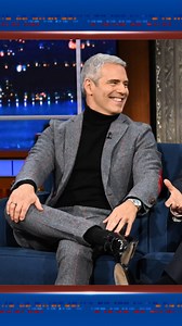 Andy Cohen missed the childhood lesson about accepting rides (and doobies) from strangers. #AndyCohen #HBD | The Late Show with Stephen Colbert