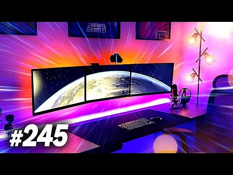 Room Tour Project 245 - SICK Desk & Gaming Setups!