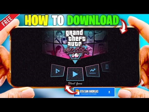HOW TO DOWNLOAD GTA VICE CITY IN ANDROID | HOW TO INSTALL GTA VICE CITY ON MOBILE | ANDROID 14 & 15 