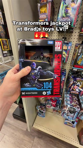 Transformers Studio Series Nightbird Toy Hunt in Las Vegas