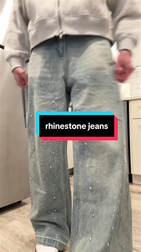 these are too clean #jeans #fashion #streetwear #rhinestonejeans #aelfriceden