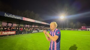 These full time scenes yesterday 😮‍💨 #DHFC 💖💙 | Dulwich Hamlet Football Club