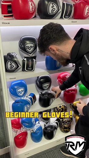 Affordable Beginner Boxing Gloves in Black - Victory 2.0 Gloves
