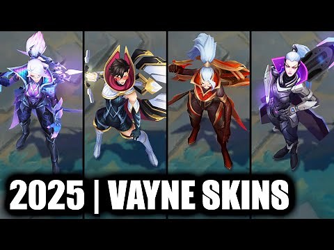 ALL VAYNE SKINS SPOTLIGHT 2025 | League of Legends