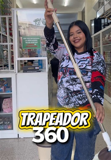 Este trapeador lo necesitas para tu hogar😍🪄✅ #trapeador #parati #hogar #fyp #trapeador360