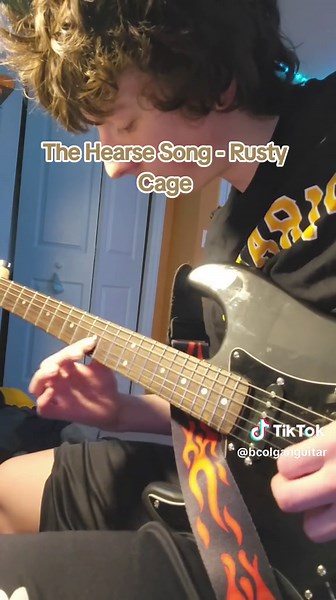 I havent uploaded on here in awhile, so here is the hearse song ig lol #guitarist #guitar #guitartok #rustycage #rustycagemusic #guitarcover #music