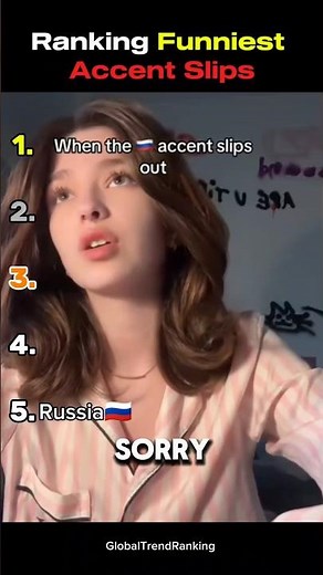 Ranking Funniest Accent Slip Ups 😭 #ranking #memes #funny #tiktok