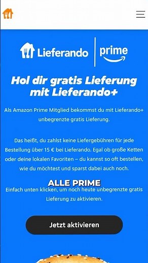 So einfach kannst du dir die Lieferkosten bei Lieferando sparen 🍔 #mydealz #lieferando #amazon