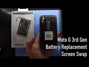 Moto G 3rd Gen Battery and Screen replacement