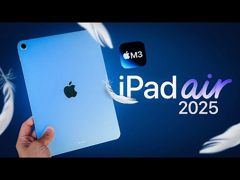 NEW 2025 iPad Air with (M3) - The ONLY iPad You’ll Ever Need!