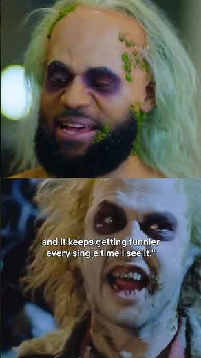 LeBron James dressed up as Beetlejuice for Halloween 😂 #NBA #LeBronJames