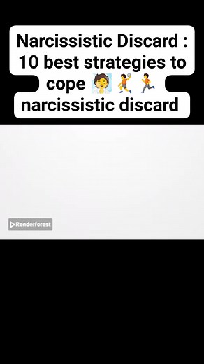 Narcissistic Discard :10 best strategies to cope 🧖🤾🏃🏃 narcissistic discard #partner #relationship #narcissist #obsessed #discard #everyone | Narcissist Recovering