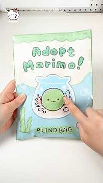 Adopt Marimo Blind Bag💚 #ASMR