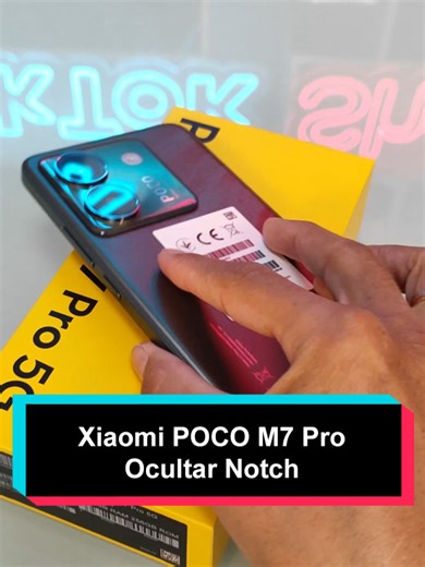Configura el Notch en tu Xiaomi POCO M7 Pro 5G